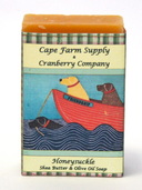 All natural handcrafted Cranberry Company soap made with shea butter & olive oil